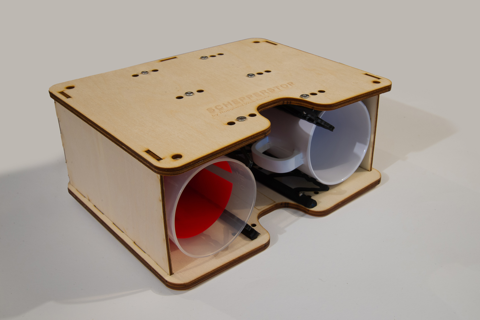 Schepperstop Becherbox DIY Kompakt mit sicher verstauten Tassen